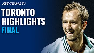 Daniil Medvedev vs Reilly Opelka For The Title  Toronto 2021 Final Highlights [upl. by Trescha]