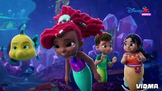 disney junior ariel song bloopers spanish [upl. by Ranie]