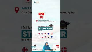 International Study Fair in Sylhet event  Study MultiDestination with AIMS Education Sylhet [upl. by Peisch]