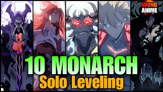 SELURUH MONARCH DI SOLO LEVELING [upl. by Ilise]