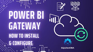 How to install configure and deploy a Power BI Data Gateway for automated Power BI Refreshes [upl. by Sibley]