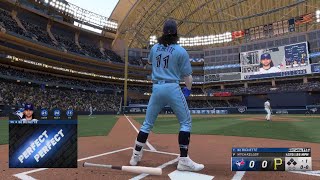 Bo Bichette no doubt HR animation MLB The Show 24 [upl. by Eixela258]