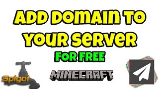 How to add Minecraft Server Domain For FREE [upl. by Acinet]