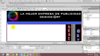 HACER TU PAGINA EN DREAMWEAVER CON ETIQUETAS DIV PAPARTE 2 [upl. by Razec]