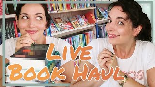 Wir gehen zusammen Bücher shoppen  Live Book Haul im Mängelexemplar Himmel 📚 [upl. by Terrie]