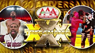 RESULTADOS DE TRIPLEMANÍA 30  ¿CUÁL FUE LA MEJOR LUCHA  Lucha Libre AAA [upl. by Burner]