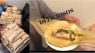 TAMALES RECETA DE MASA Y ELABORACION [upl. by Ynove]