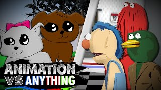 Poochee and Pansy vs Dont Hug Me Im Scared  Rap Battle ANIMATION VS ANYTHING [upl. by Pitarys]