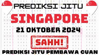 PREDIKSI SGP 21 OKTOBER 2024  PREDIKSI SINGAPORE HARI INI  PAITO SINGAPORE  DATA SGP 2024 [upl. by Elcarim]