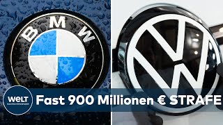 Kartellverdacht der EU VW amp BMW müssen 875 Millionen Euro Strafe wegen Absprache zahlen [upl. by Morrison]