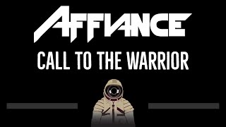 Affiance • Call To The Warrior CC 🎤 Karaoke Instrumental Lyrics [upl. by Igiul]