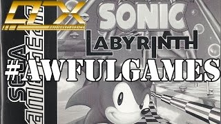 AWFUL GAME Sonic Labyrinth Sega Game Gear  Part 2  AllieRXClassics [upl. by Hube]