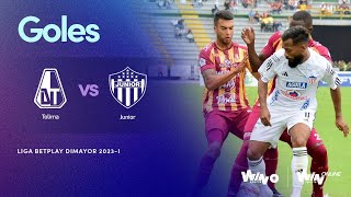 Tolima vs Junior goles  Liga BetPlay Dimayor 20231 Fecha 14 [upl. by Dennison394]