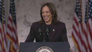 Vice President Harris’s 2024 Concession Speech A Call for Unity Resilience and Hope [upl. by Karol]