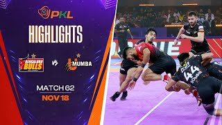 Match Highlights Bengaluru Bulls vs U Mumba  November 18  PKL Season 11 [upl. by Aniratak]