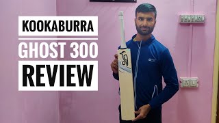 Kookaburra Ghost 300 Review  English Willow Bat Review  Bat Review [upl. by Kakalina]