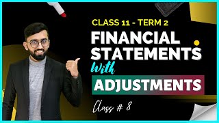 Adjustment of Managers Commission amp Hidden Adjustments Financial Statements  Class 11 Accounts [upl. by Bartlet]