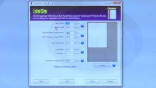 How to Format a New Label in Custom QuickLabel Software [upl. by Adlesirg]