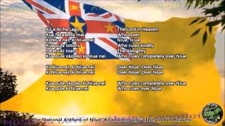 Niue National Anthem quotKo e Iki he Lagiquot with music vocal and lyrics Niuean wEnglish Translation [upl. by Ahtabbat858]