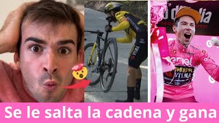 REMONTADA de ROGLIC con DRAMA en el GIRO  Etapa 20 Giro de Italia 2023 [upl. by Derdle]