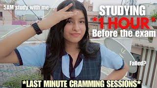 Studying AN HOUR before the exam🤯🤯 Failed or passed  NEET ASPIRANT  Avika Goel 👀 [upl. by Stanwood978]