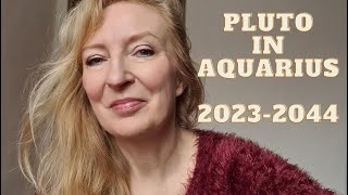 Pluto in Aquarius 2023  2044 ALL SIGNS [upl. by Muir]