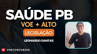 Saúde PB  Legislação  Resolução de Questões [upl. by Egap]