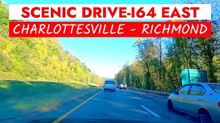 🚙AftonCharlottesvilleRichmond  Interstate 64 East  Virginia USA [upl. by Bourne626]