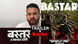 Film BASTAR Trailer Reaction reaction adahsharma bastar [upl. by Pisano]