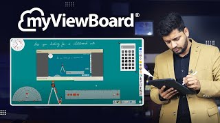 myViewBoard Visual Learning Platform  myviewboard Whiteboard  Edusquadz [upl. by Auqinihs]