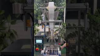 Automatic packing machine for powder packing with PVA film 粉末包装机 [upl. by Iruy]