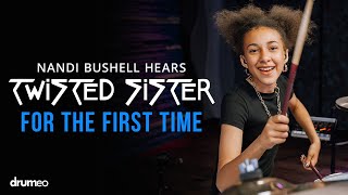 Nandi Bushell Hears Twisted Sister For The First Time [upl. by Yonah]