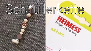 Test Heimess HolzSchnullerkette Marienkäfer  Nature  babyartikelde [upl. by Ayahs407]