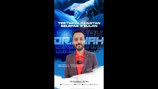 Hair Transplant  Edika Yusof Rawatan Selepas 6 Bulan [upl. by Dorweiler]