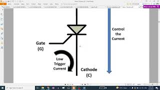 D1 Power Thyristor in Multisim [upl. by Iiette]