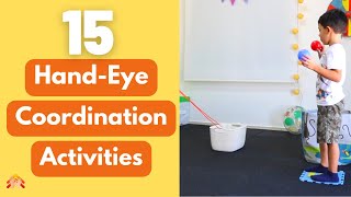 HandEye Coordination Activities for Kids 15 AtHome Activities [upl. by Steffi]