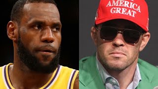 Colby Covington trashes LeBron James and woke athletes as spineless cowards [upl. by Alamat]