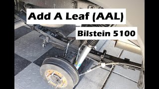 2021 Toyota Tacoma Rear Lift  Add A Leaf amp Bilstein 5100 [upl. by Niro]