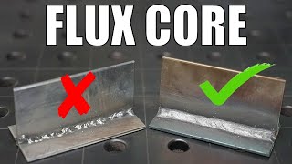 1 Way to Get Better Flux Core Welds [upl. by Nnylg702]