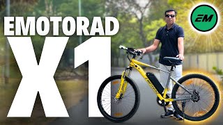 Emotorad X1 Electric⚡️ Cycle🔥  MS Dhoni Wali Electric Cycle [upl. by Ailima]