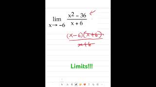 Limits Calculus maths mathematicsskills education mathshack physics science [upl. by Coney]