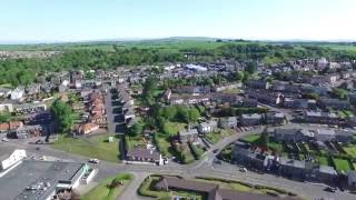 aerial view of Cumnock [upl. by Arhat]