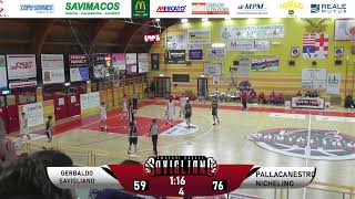 DIVISIONE REGIONALE 1 GERBALDO SAVIGLIANO VS PALLACANESTRO NICHELINO [upl. by Lemcke]