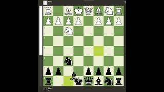 Soller Gambit  6 Move Checkmate [upl. by Jeddy]