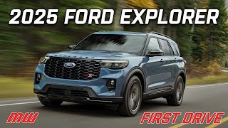 The 2025 Ford Explorer Gets a Few Much Needed Updates  MotorWeek First Drive [upl. by Ecnahoy]