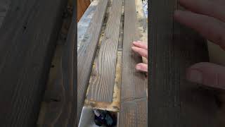 Getting that barnwood look with stain bwdwoods barnwood creative woodworking [upl. by Sauls]