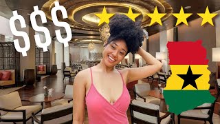 I stayed at THE MOST EXPENSIVE HOTEL in Ghana ft Nubuke [upl. by Azila]