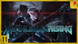 Metal Gear Rising Revengeance Ep 11  O problema do bondinho 🚃 [upl. by Jardena]