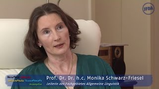 Antisemitismus erklärt Interview mit Prof Dr Dr hc Monika SchwarzFriesel [upl. by Ahserak858]