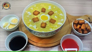 Chicken Corn Soup With Eggs by MHK  Restaurant Style Homemade Chicken Corn Soup [upl. by Ytsirk]